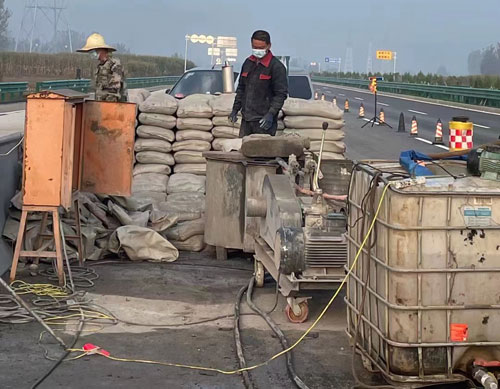 宁国高速路病害处理